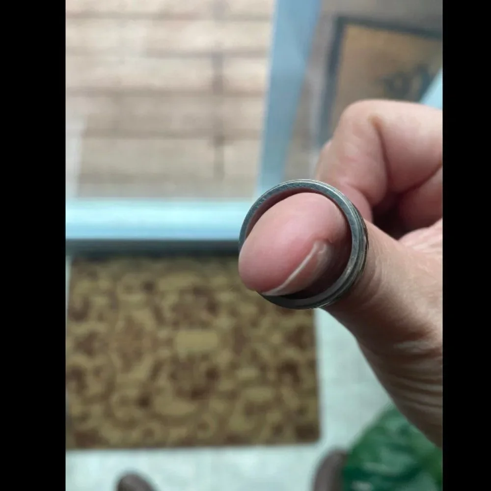 ‎Mens triton titanium wedding band